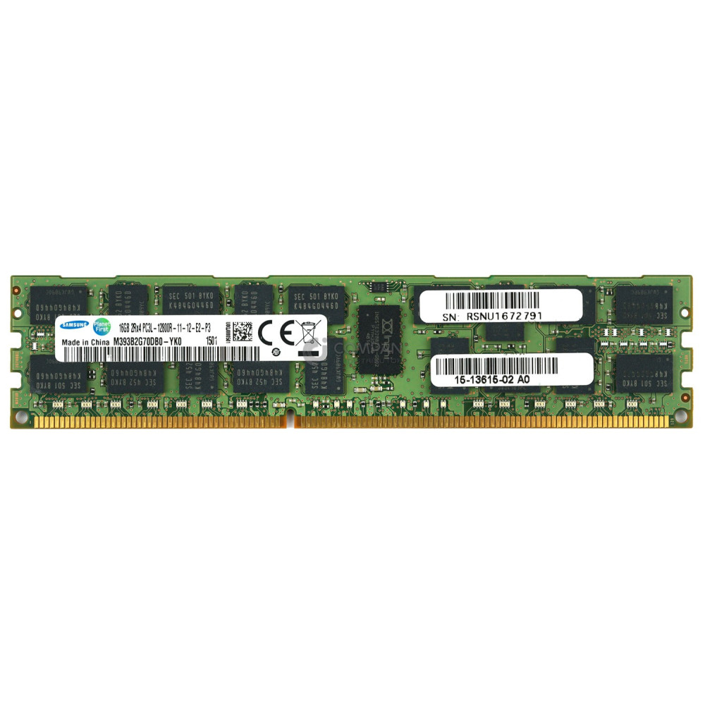 15-13615-02 CISCO DDR3 16GB 2RX4 PC3L-12800 1600MHZ RDIMM
